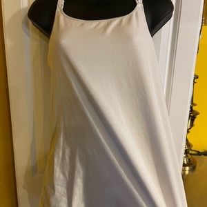White nursing camisole Stretch size medium target  no stains good condition